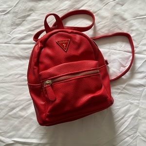 Mini red bag from Guess. Wore it 3-4 times.